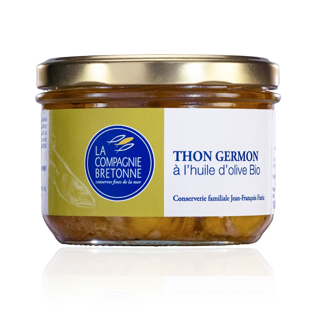 Thon Germon à l’huile d'olive bio 180g