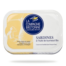 [0314] Sardines à l’huile de tournesol bio